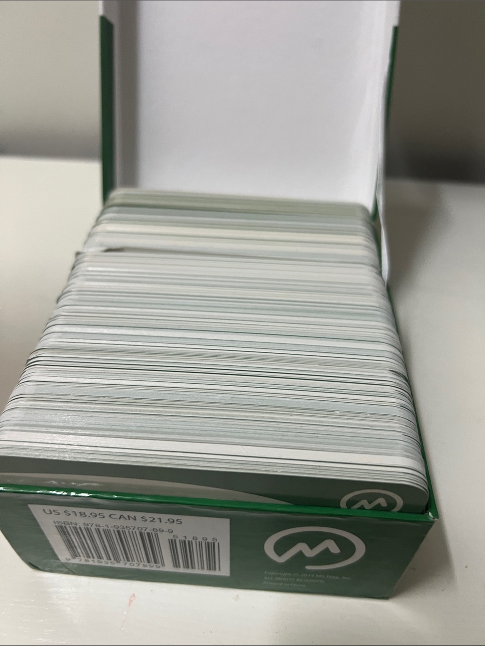 Manhattan Prep GRE Flash Cards - 500 Essential Words (Green/White) - Picture 2 of 4